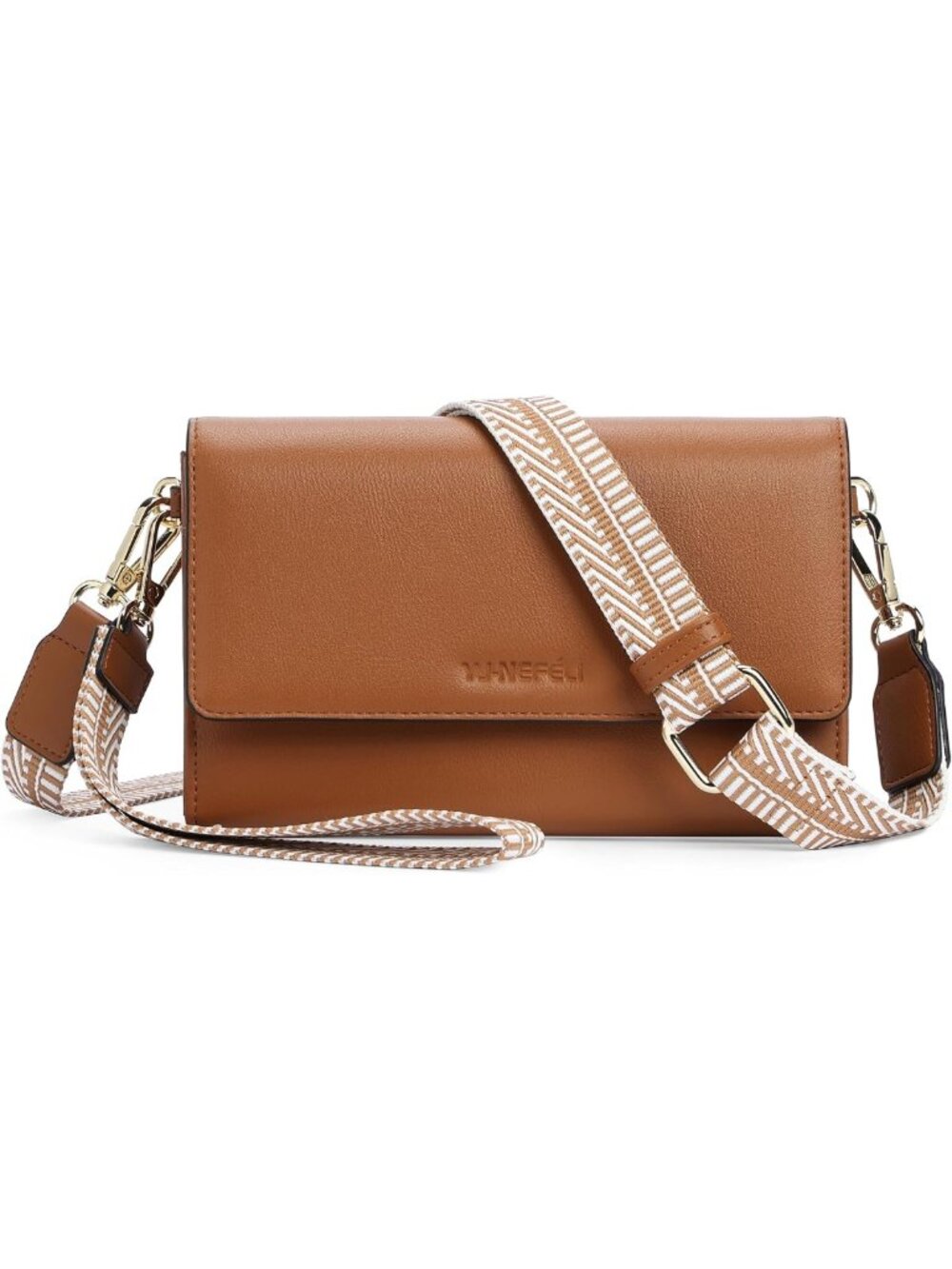Stylish Small Crossbody Bag for Women - RFID Vegan Leather Mini Purse & Wallet